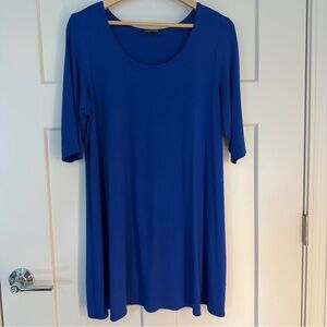 Eileen Fisher Royal Blue Tunic Top